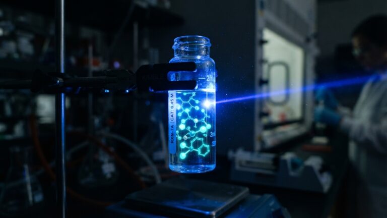 Uma luz azul quebrou uma regra centenária da química: moléculas planas ganharam volume sem precisar ser reconstruídas do zero