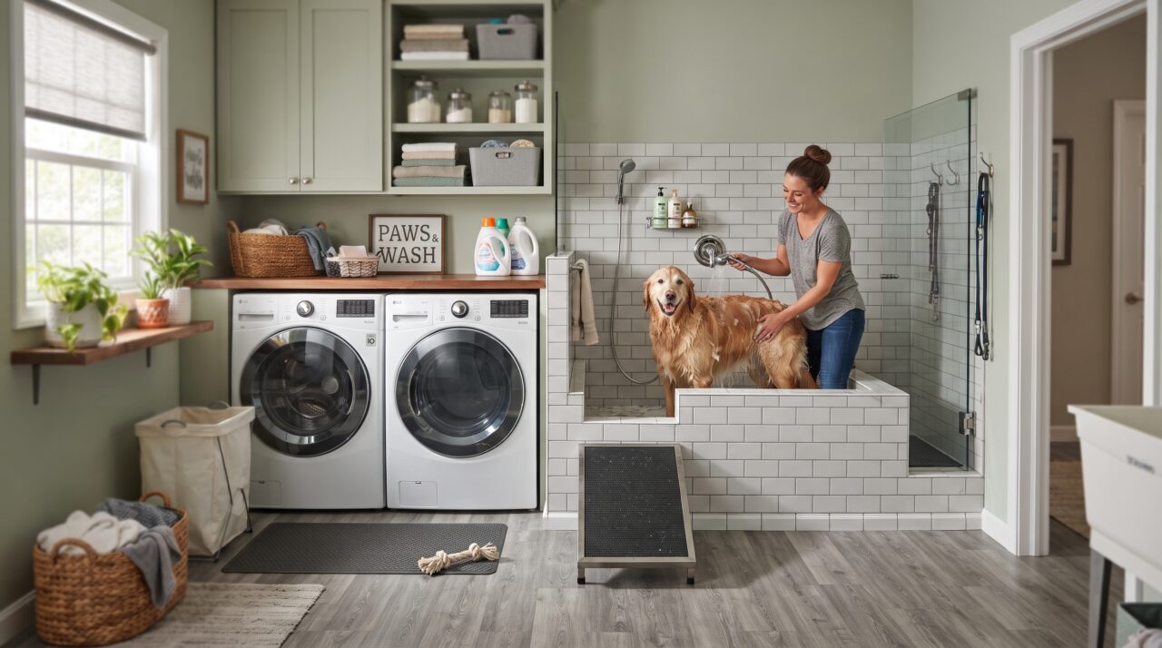 Quanto custa montar um pet wash (área de banho) na lavanderia em 2026 para cuidar do seu cachorro em casa?