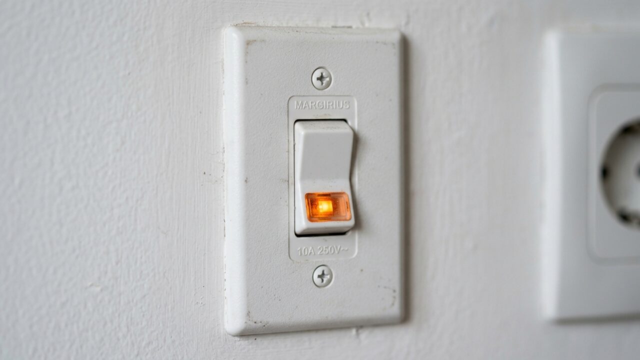 O que significa quando uma lâmpada de LED fica levemente acesa mesmo depois de desligada?