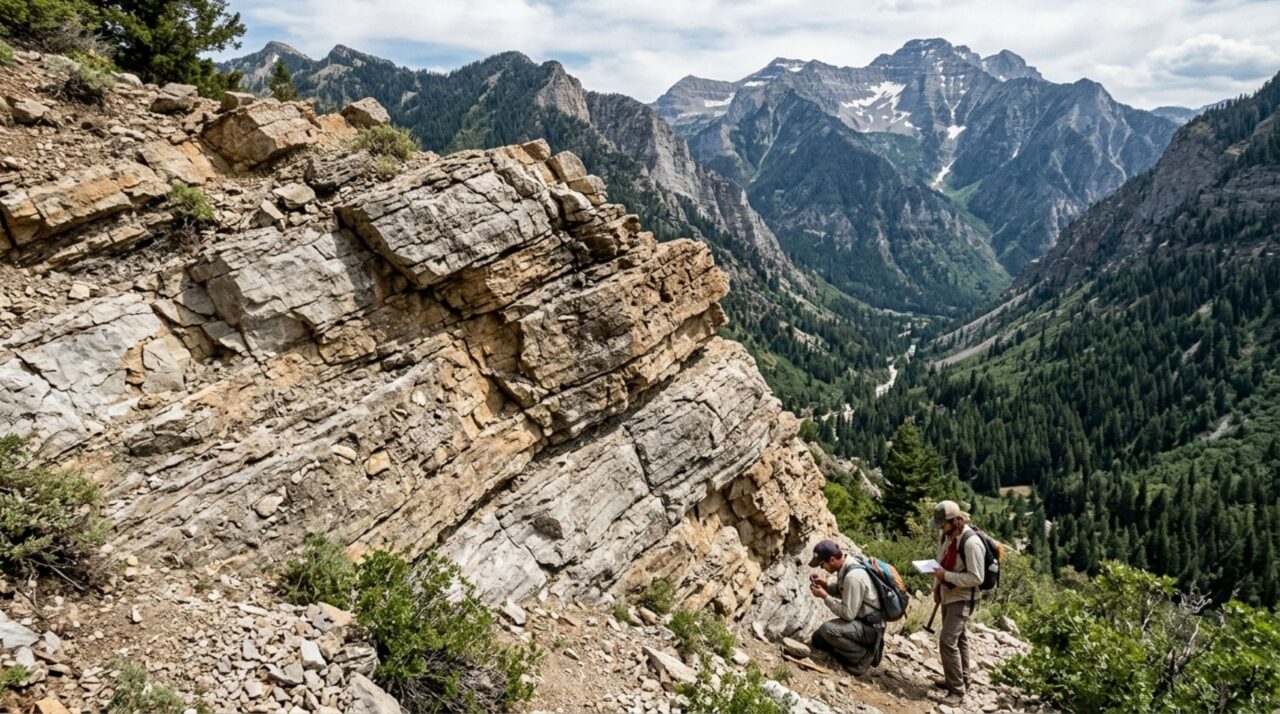 Corais aparecem dentro de uma montanha de Utah e a rocha da caverna começou como fundo de um mar há cerca de 340 milhões de anos