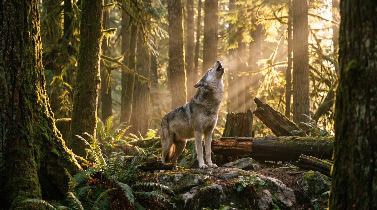 Os mitos e a verdadeira comunicação do lobo-cinzento na natureza