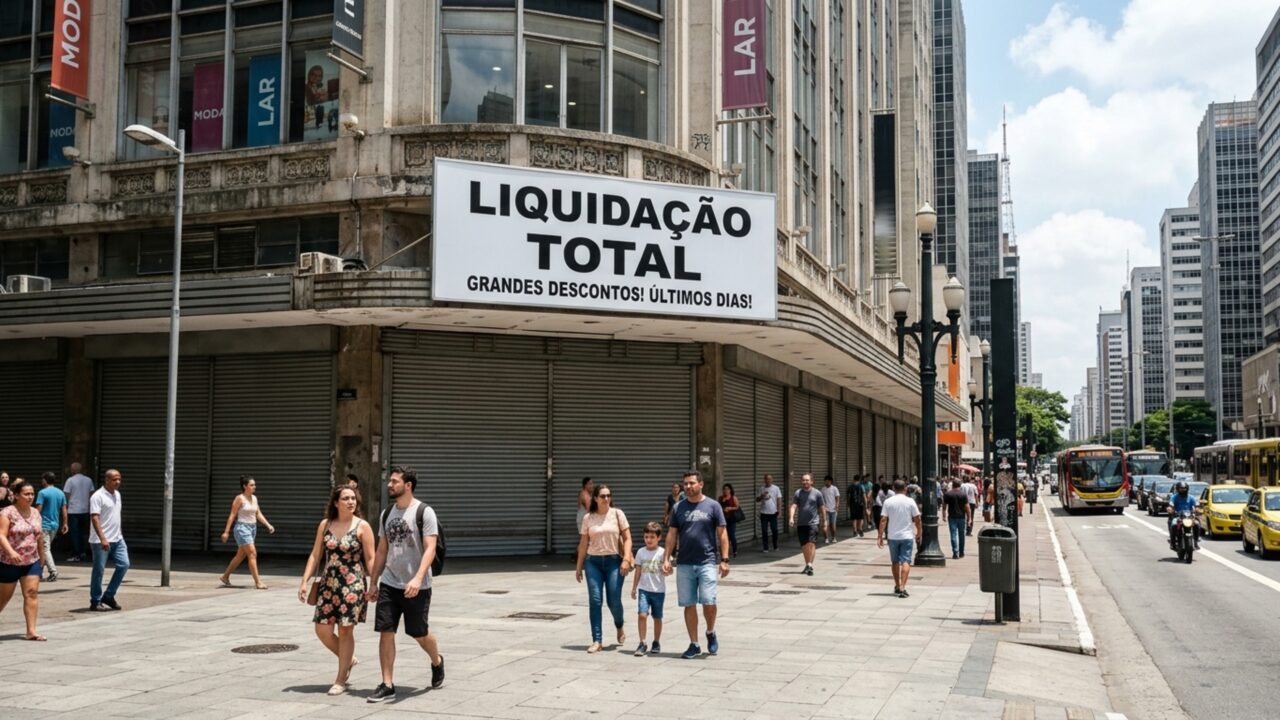 Quase 90 anos de história não evitaram o fim, rede fecha 163 lojas e cerca de 11 mil empregos desaparecem junto com as vitrines