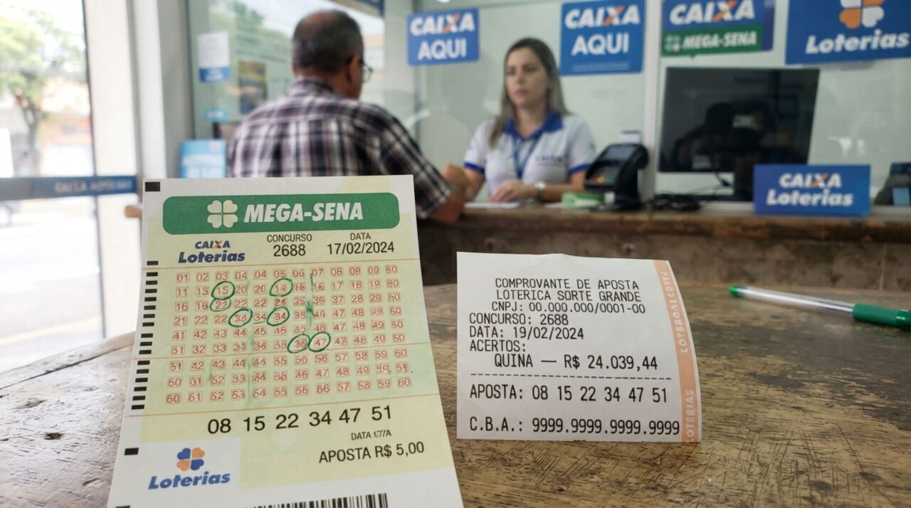 Mega-Sena 3064 fica sem ganhador na sena, mas 82 apostas levam prêmio na quina e 4.467 na quadra