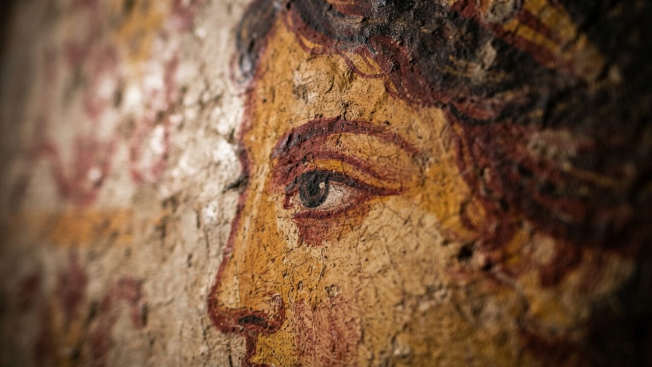 Uma tumba apareceu por acaso em 1944 com pinturas intactas: cenas de banquete preservam o mundo trácio de 2.300 anos atrás