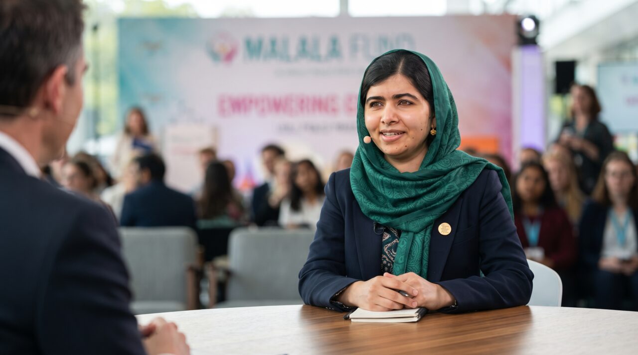 A frase famosa de Malala Yousafzai sobre como a educação transforma o mundo e o poder do estudo