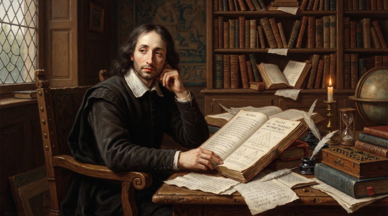 Blaise Pascal, matemático e pensador francês do século XVII: “O coração tem razões que a própria razão desconhece”