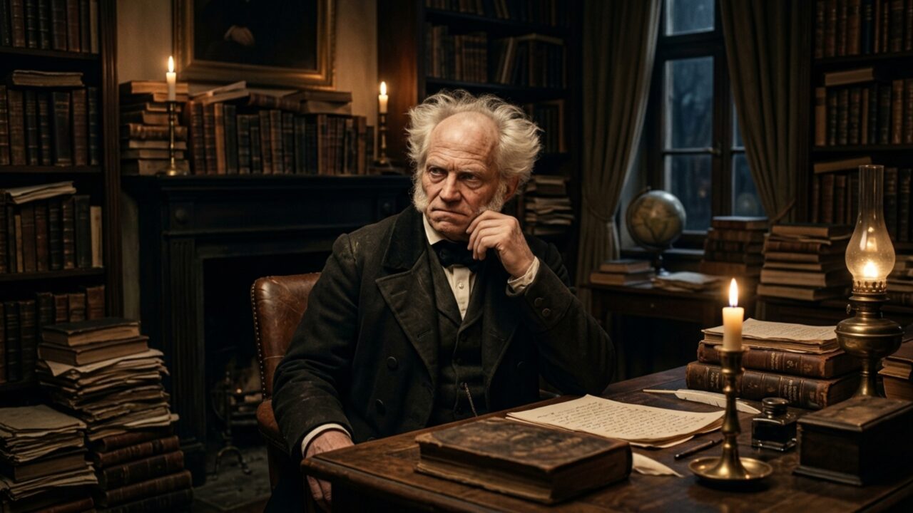 Filósofo do pessimismo Arthur Schopenhauer: “A riqueza é como a água do mar; quanto mais bebemos, mais sede sentimos”