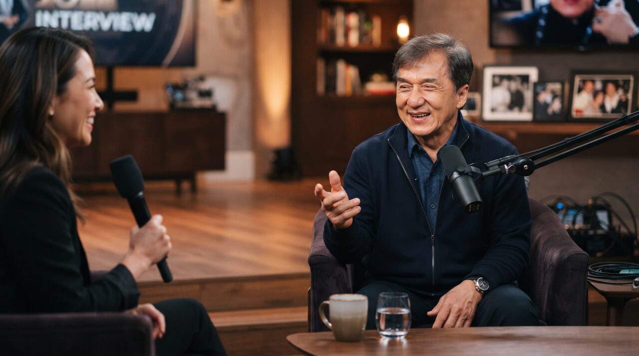A frase marcante de Jackie Chan sobre mudar as próprias circunstâncias e assumir o controle da vida