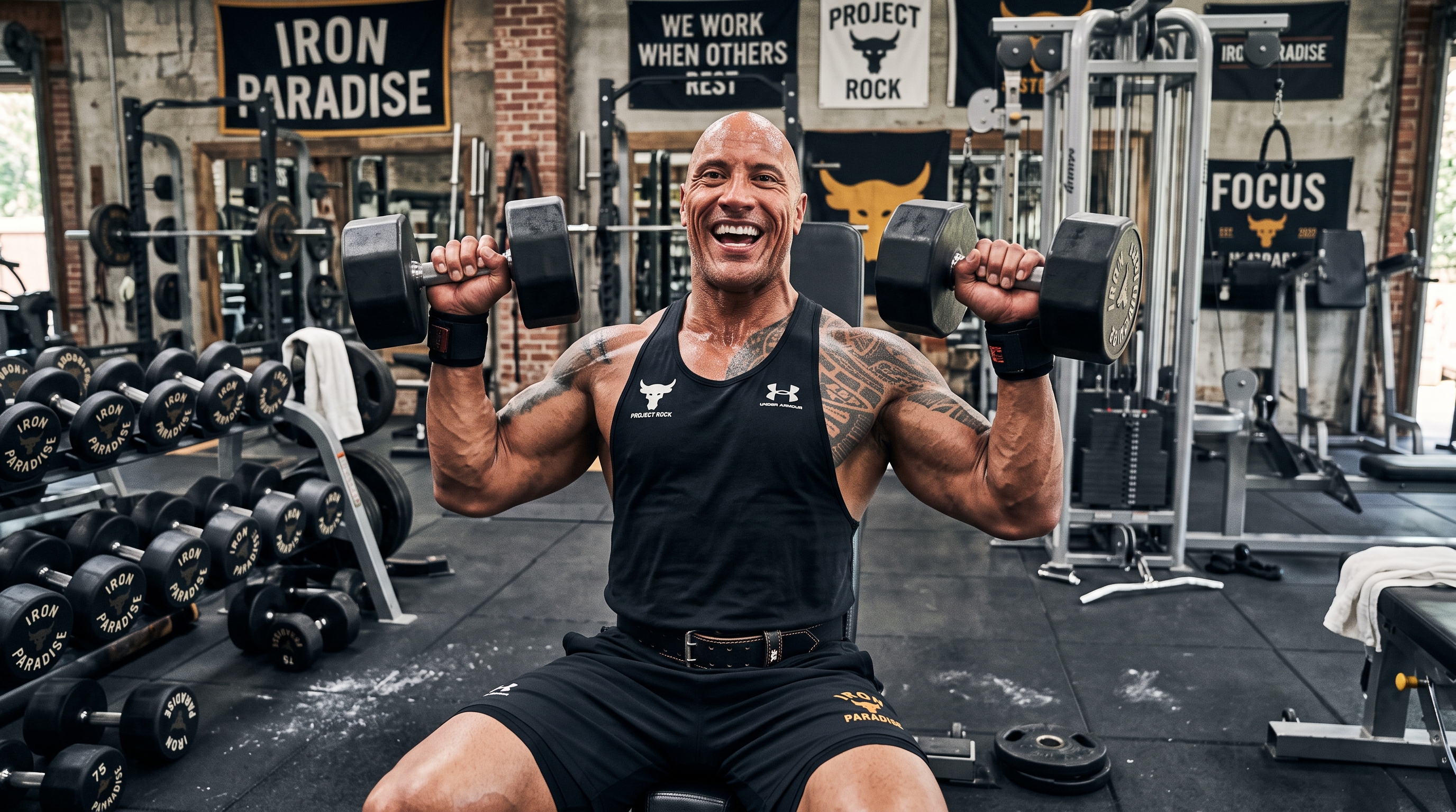 Dwayne “The Rock” Johnson, astro dos filmes de ação, sobre a construção de resultados: “O sucesso nem sempre tem a ver com grandeza, tem a ver com consistência. O trabalho duro e consistente supera o talento”