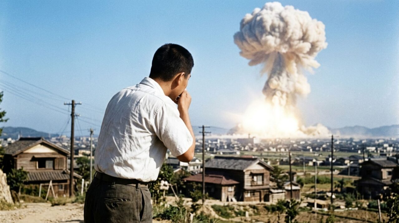 O homem que sobreviveu ao ataque de uma bomba e três dias depois enfrentou uma segunda explosão atômica