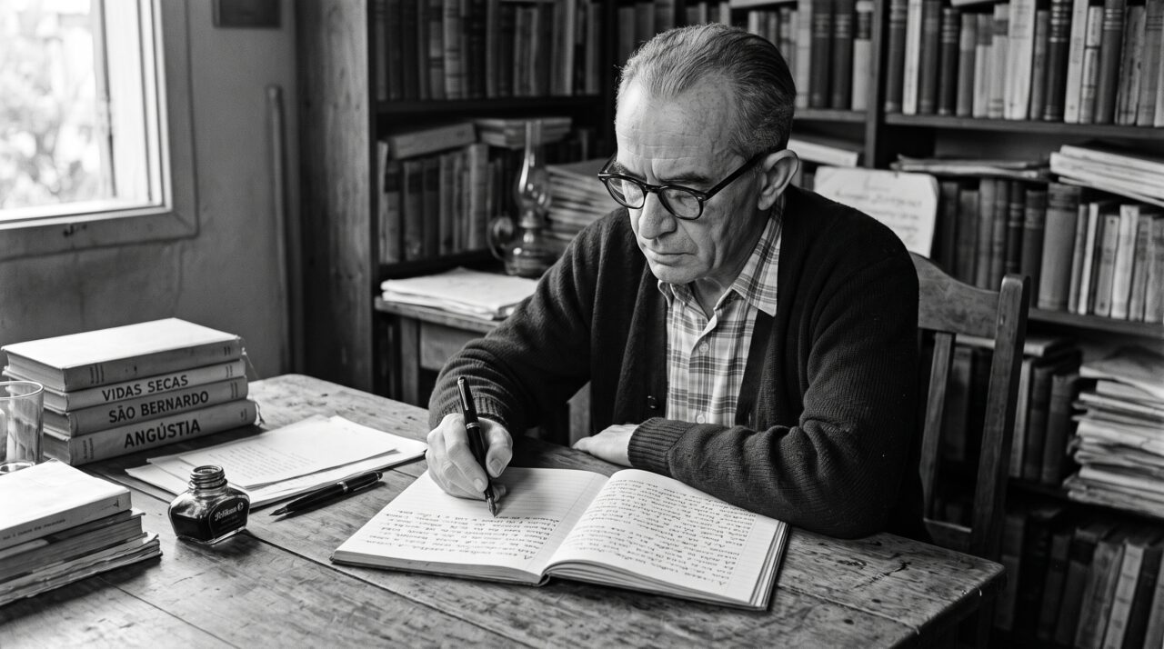 A filosofia de escrita de Graciliano Ramos e o foco na simplicidade das palavras