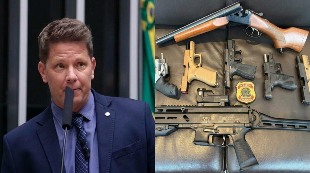 PF apreende sete armas de Mario Frias