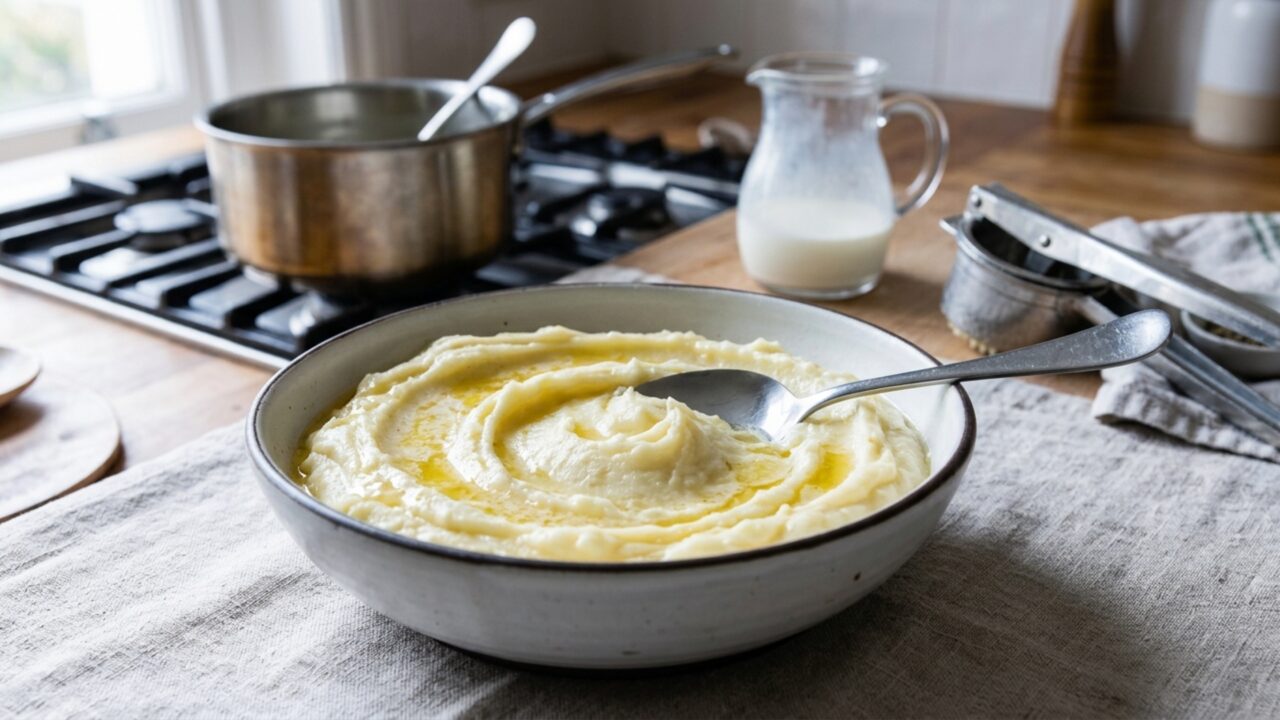 Cozinheiros concordam: adicionar mais creme de leite não é a melhor forma de salvar um purê que ficou seco