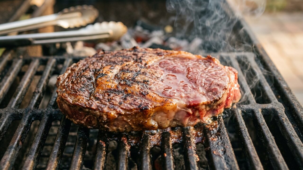 Churrasqueiros experientes concordam: se a carne solta muita água assim que chega à grelha, isso não significa necessariamente que ela está “sangrando”, mas pode indicar que a superfície ainda estava úmida demais