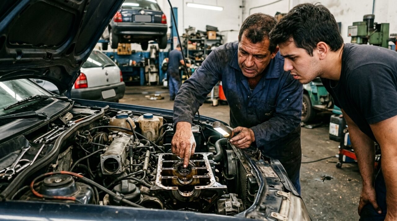 Motorista compra carro usado, dirige por quatro meses e só então descobre um defeito interno que comprometia o motor