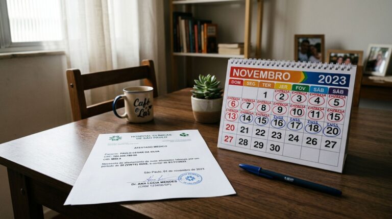 Empregado recebe atestado de 20 dias e acredita que o INSS pagará tudo: quem responde por cada período de afastamento?