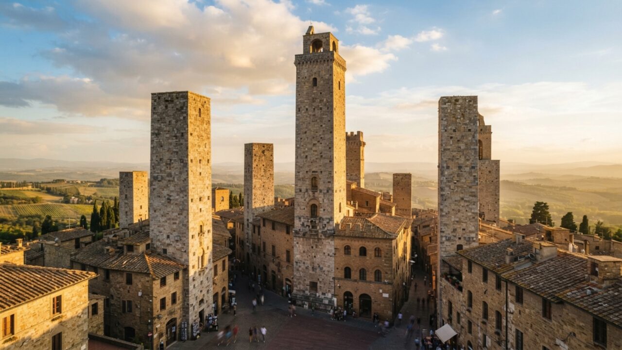 Uma cidade medieval ergueu torres para disputar poder: San Gimignano ainda conserva o horizonte criado por famílias rivais
