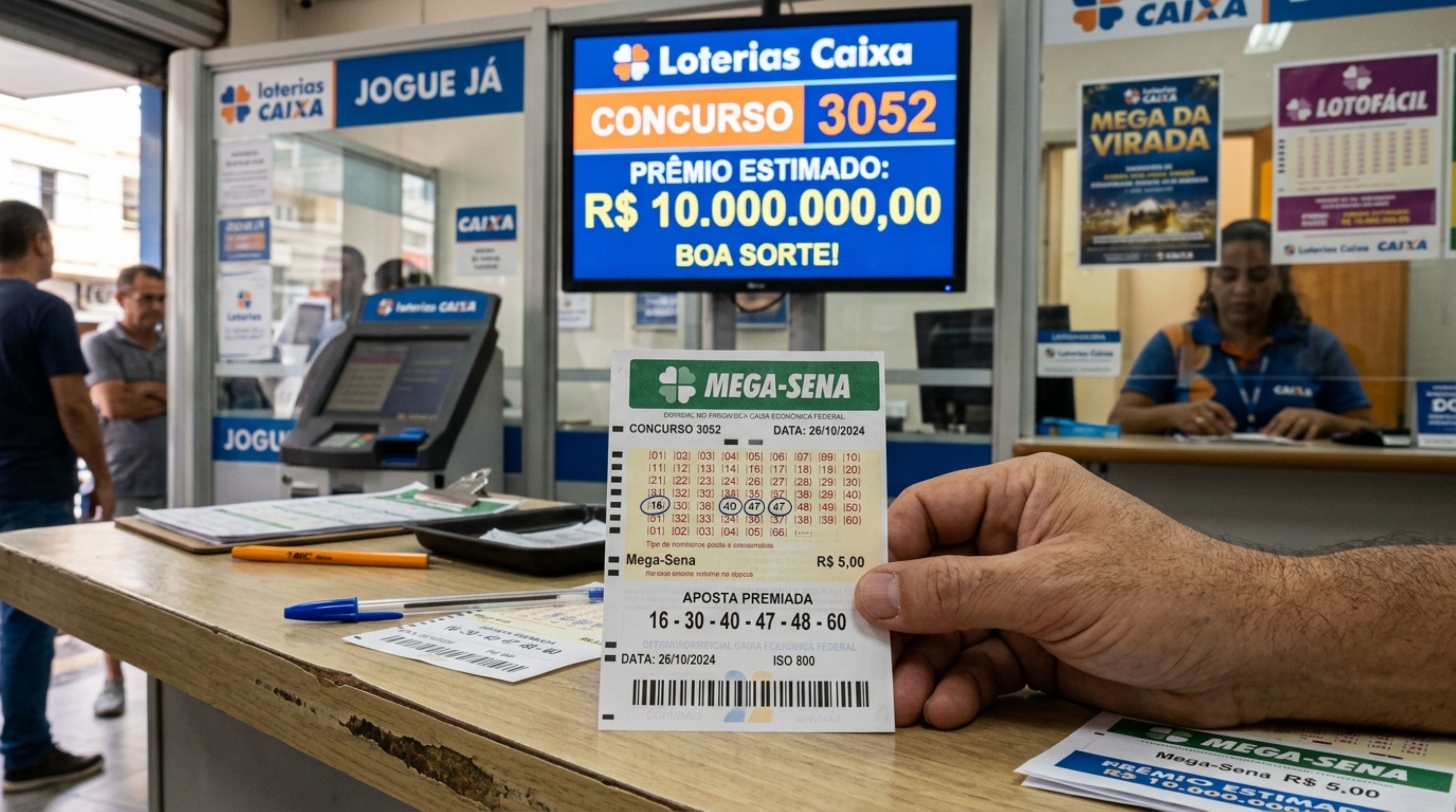 Mega-Sena faz comunicado oficial para quem apostou na terça-feira - QTU Questões do Universo