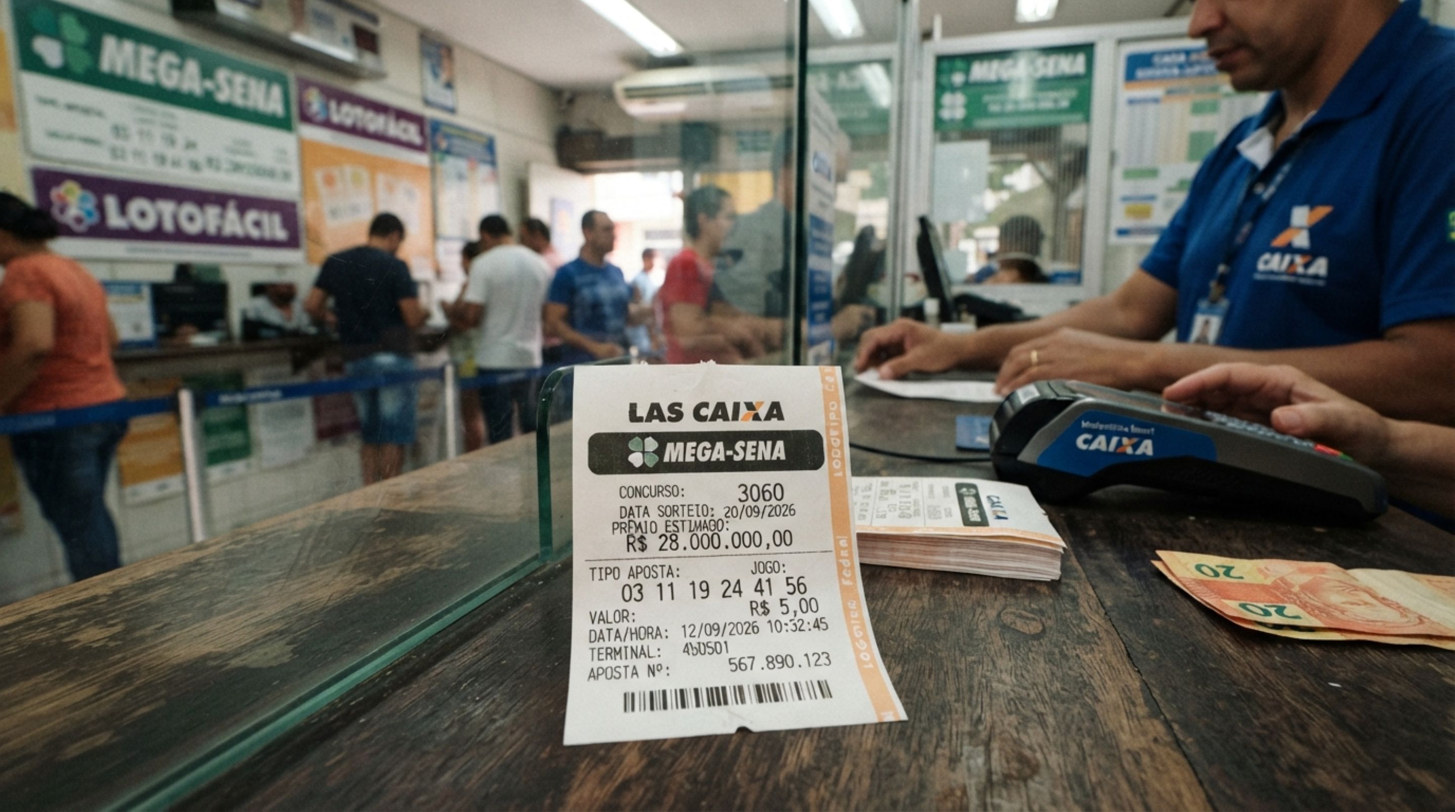 Quem vai apostar na Mega-Sena de domingo precisa ficar atento ao aviso oficial