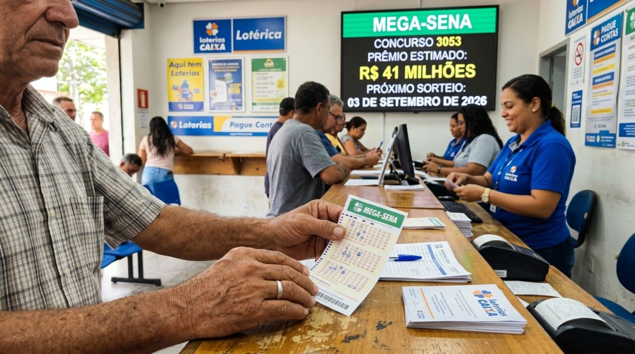 Aposta única da Mega-Sena pode levar R$ 41 milhões nesta quinta-feira