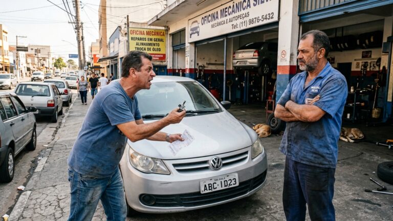 Mecânico troca correia preventiva antes de viagem e motorista fica parado na estrada poucos dias depois com peça recém-instalada rompida