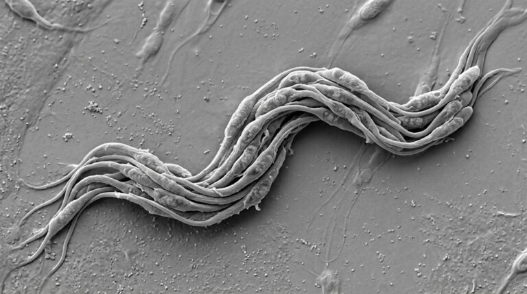 Em muitos artrópodes, espermatozoides podem permanecer unidos durante a reprodução