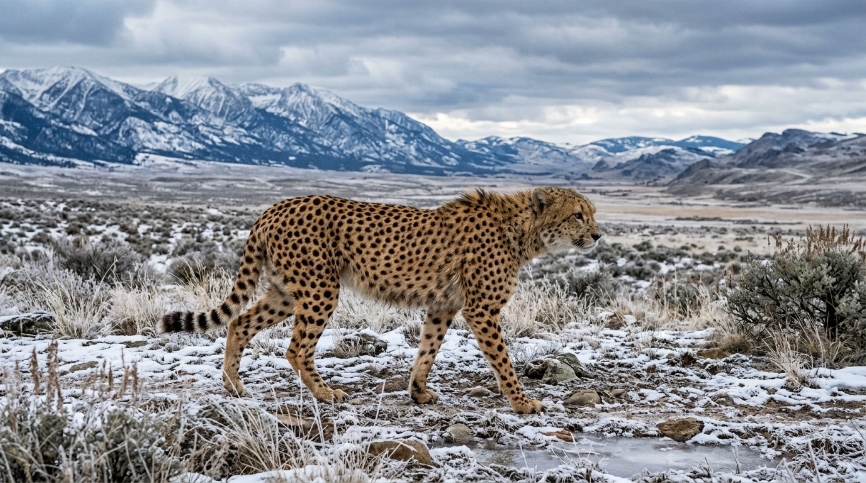 Durante décadas chamaram este felino de guepardo e DNA antigo mostrou que ele estava mais perto dos pumas
