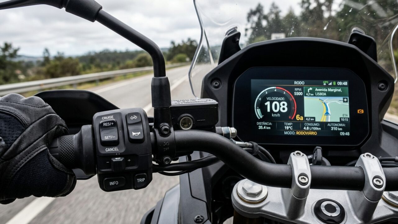 Para quem roda pouco na cidade e muito na estrada, uma moto maior pode ser mais confortável mesmo gastando mais combustível