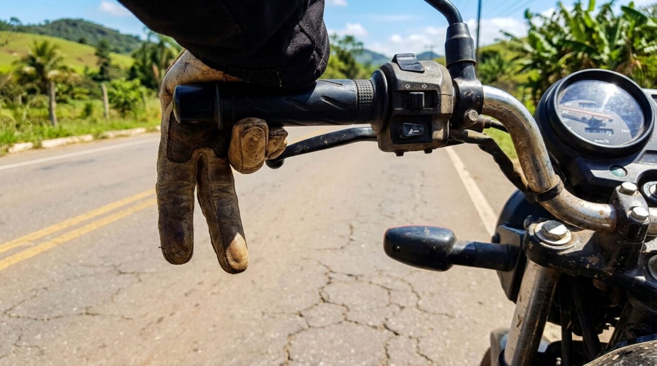 Motociclistas: o que significa quando eles apontam dois dedos para outro piloto na estrada?