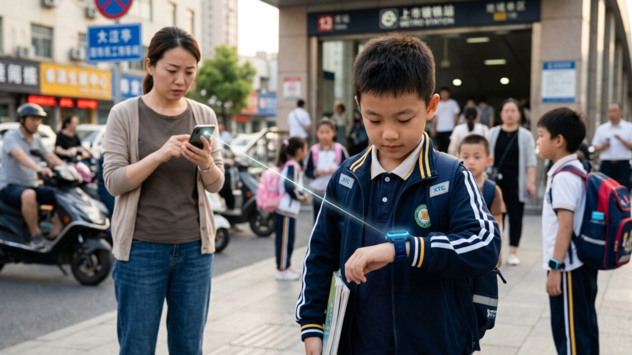 Na China, pais não compram celular para os filhos, eles dão um smartwatch para mantê-los sob controle