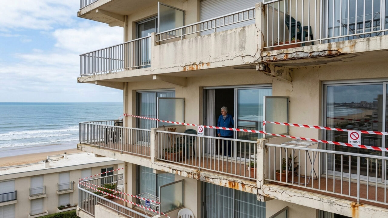 “Não me sinto confortável lá”: moradores são proibidos de usar suas próprias varandas com vista para o mar
