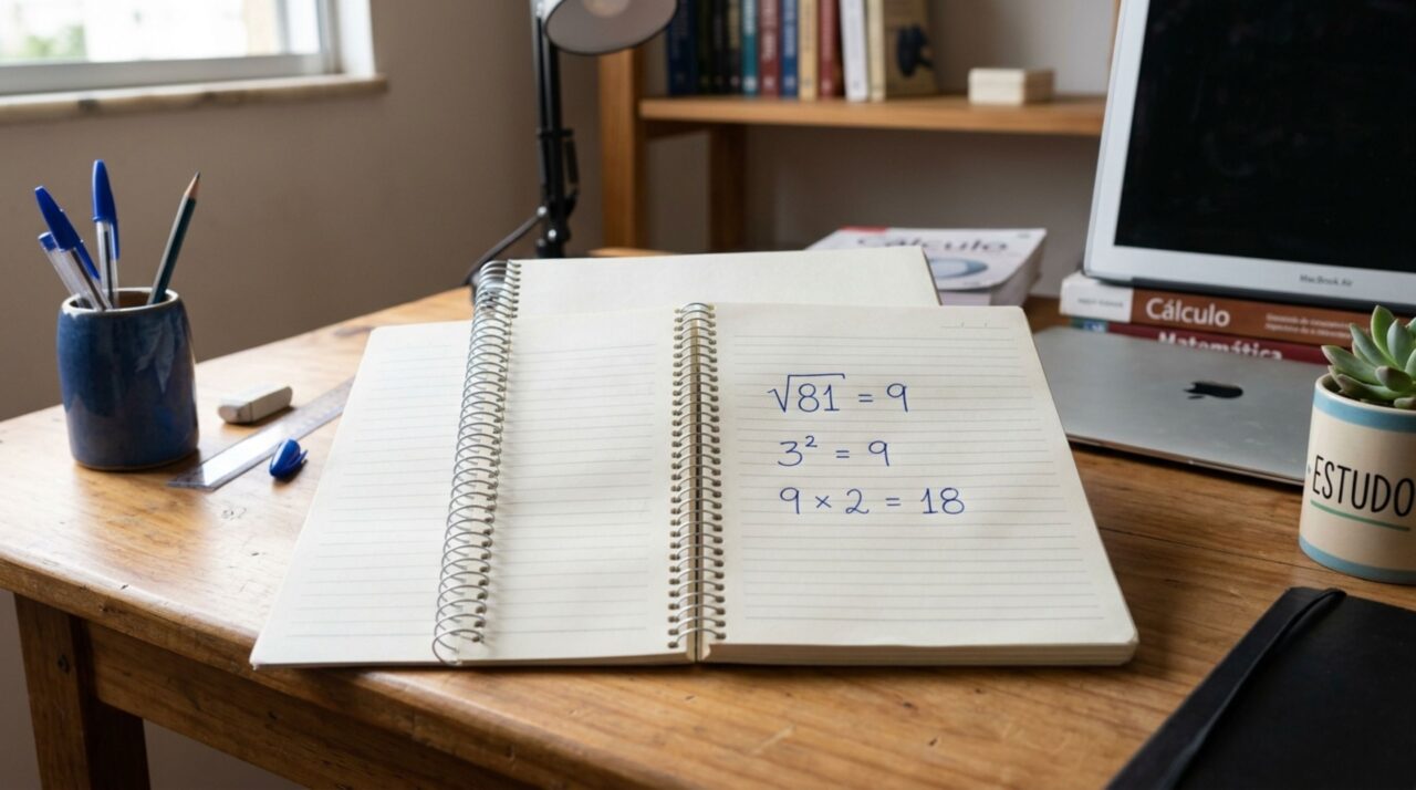 Quanto vale √81 + 3² × 2 − 5? Apenas quem respeita a ordem das operações acerta de primeira
