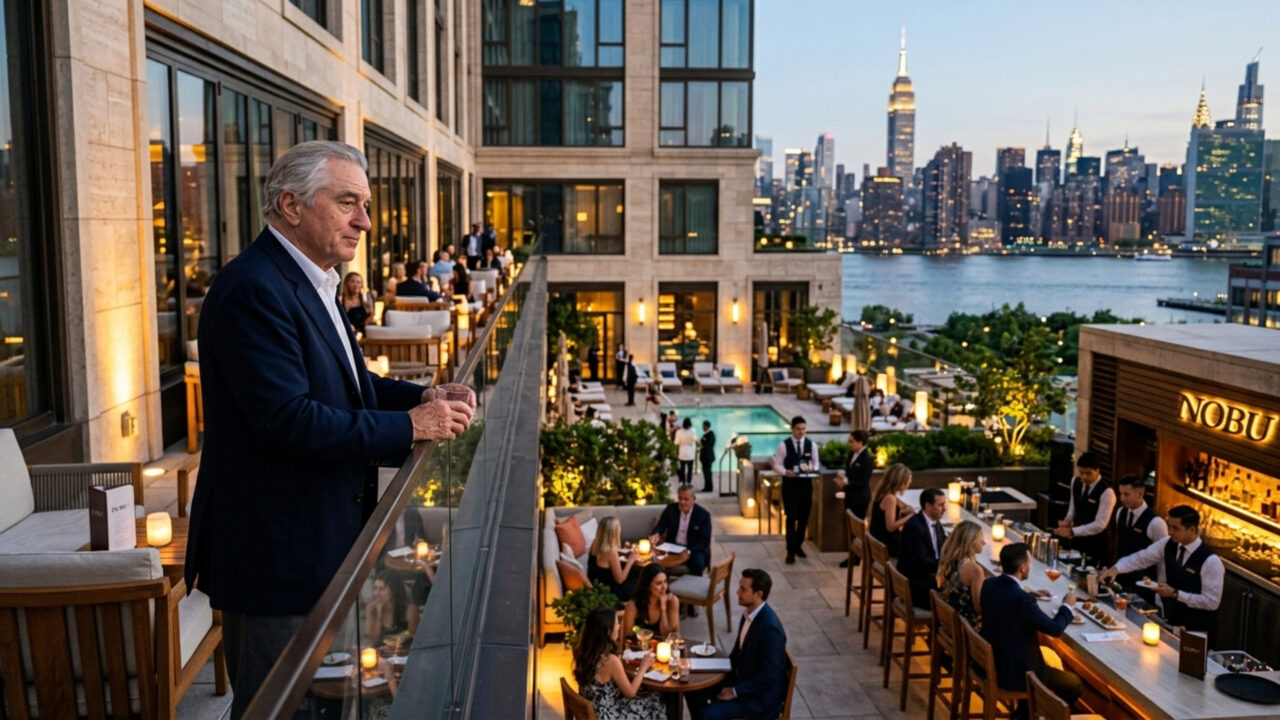 O império de Robert De Niro de 46 hotéis sem usar seu nome como marca