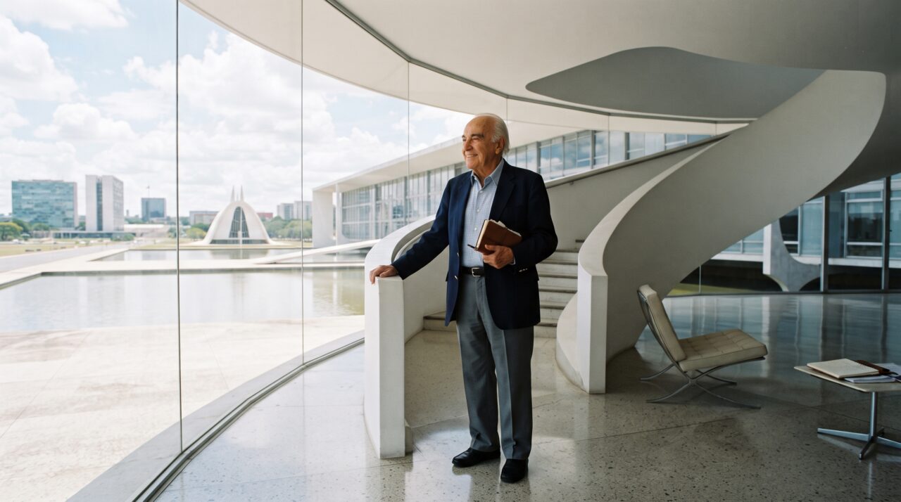 A história, os projetos marcantes e as frases de Oscar Niemeyer na arquitetura.