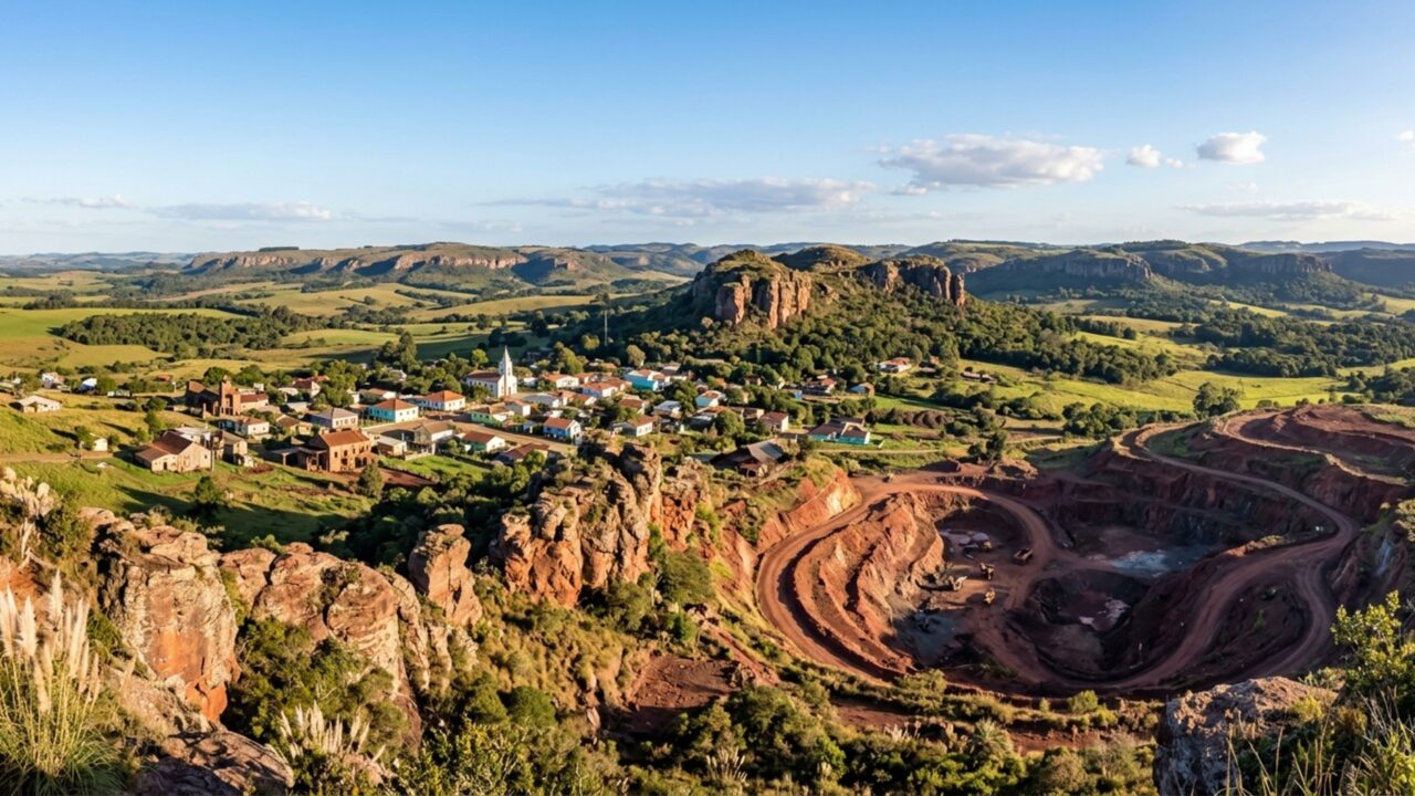 Rochas de até 600 milhões de anos cercam esta cidade gaúcha que ganhou chancela de Geoparque Mundial da UNESCO