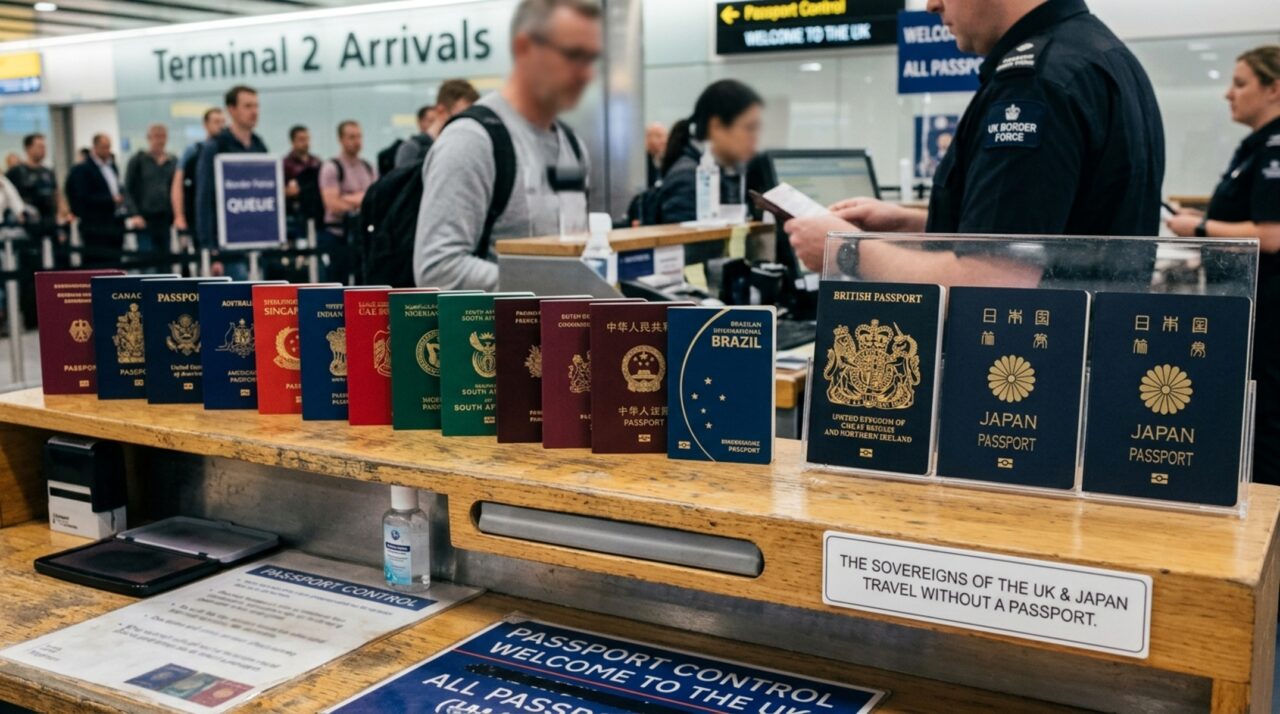 Essas são as únicas 3 pessoas no mundo que podem viajar sem passaporte