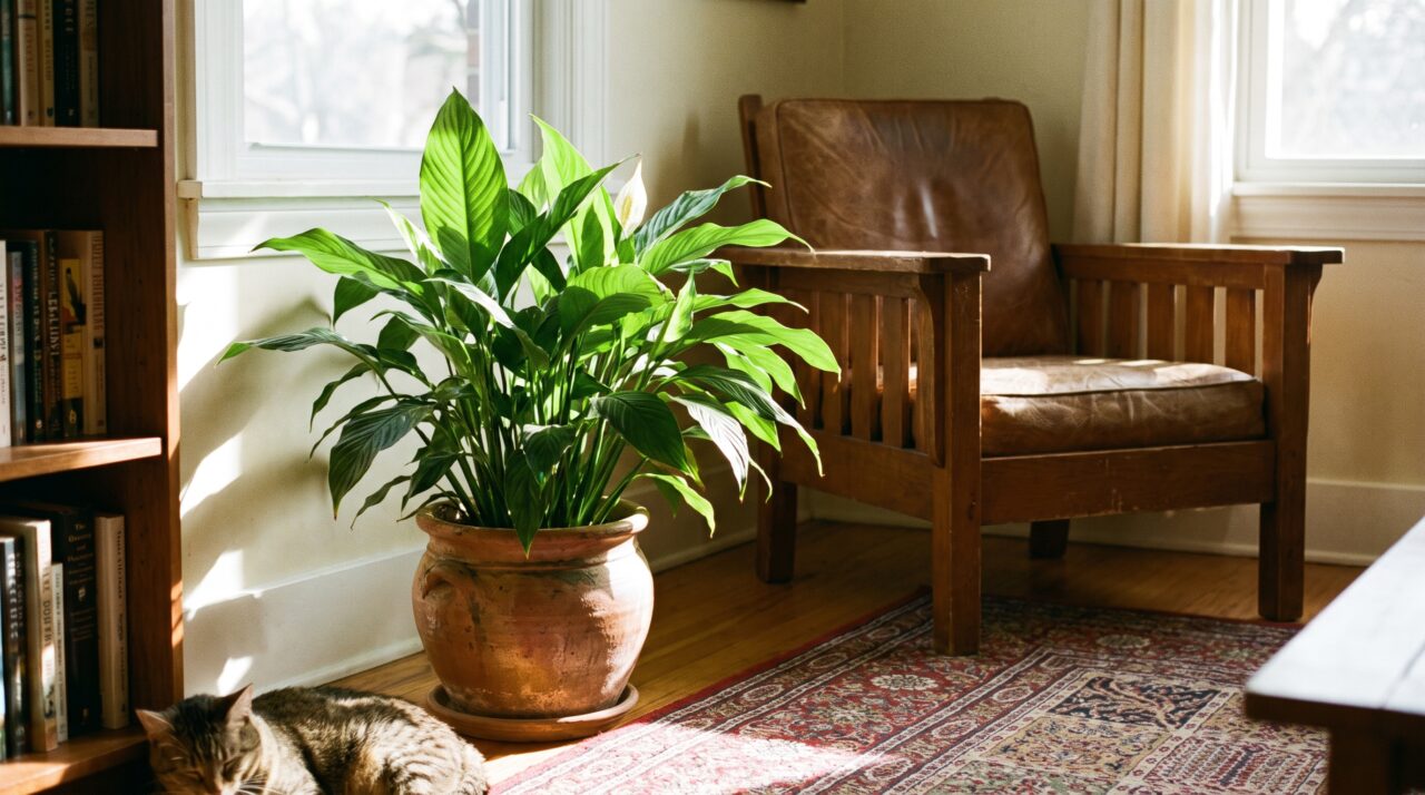 Motivos para cultivar o lírio-da-paz dentro de casa para purificação do ambiente