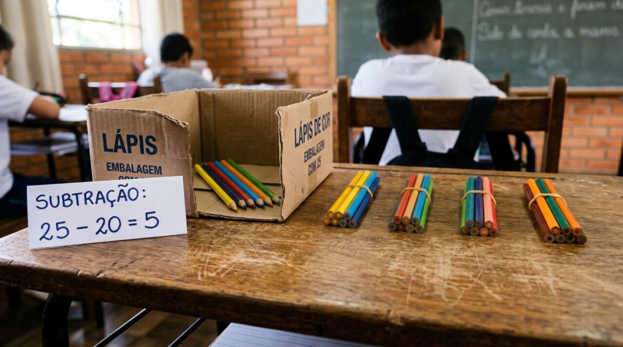 Só 1 em cada 8 brasileiros resolve 25 − 4 × 5 sem inverter a ordem das operações