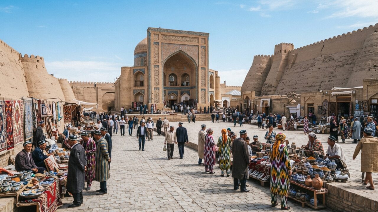 Uma cidade de cúpulas cresceu onde caravanas cruzavam o deserto: Bukhara preserva mais de dois mil anos de ocupação urbana