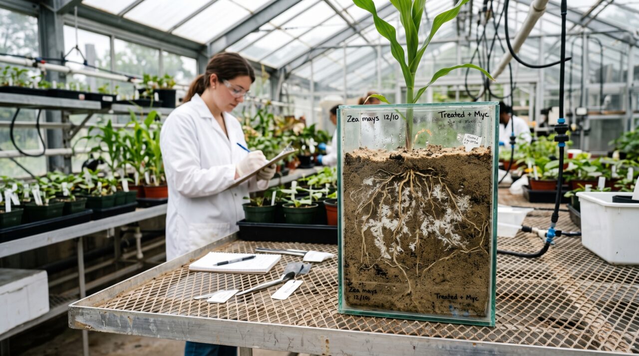 Raízes mudam por dentro quando faltam nutrientes: micróbios ajudam plantas a remodelar a própria anatomia para sobreviver