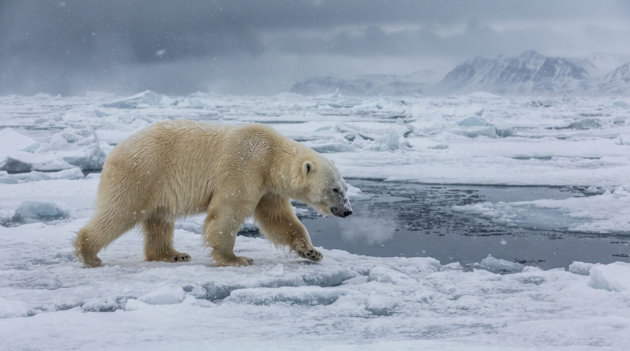 Os hábitos de caça do urso-polar, o comportamento com humanos e o impacto da fome na sobrevivência da espécie