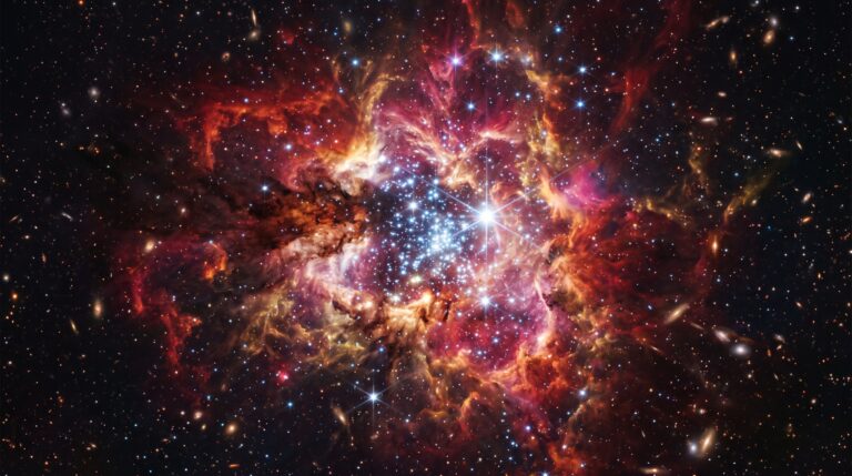 As primeiras galáxias formaram estrelas num ritmo extremo: astrônomos calculam até onde esses surtos poderiam chegar no Universo jovem
