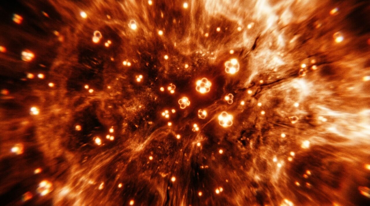 Cinco minutos depois do Big Bang deixaram uma assinatura e novas medidas de hélio apertam a régua do Universo