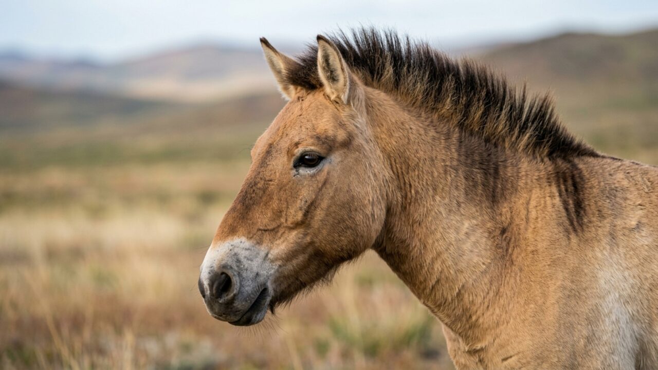 Ele desapareceu completamente da natureza nos anos 1960 e passou décadas existindo apenas sob cuidados humanos até os primeiros 16 animais retornarem às planícies em 1992