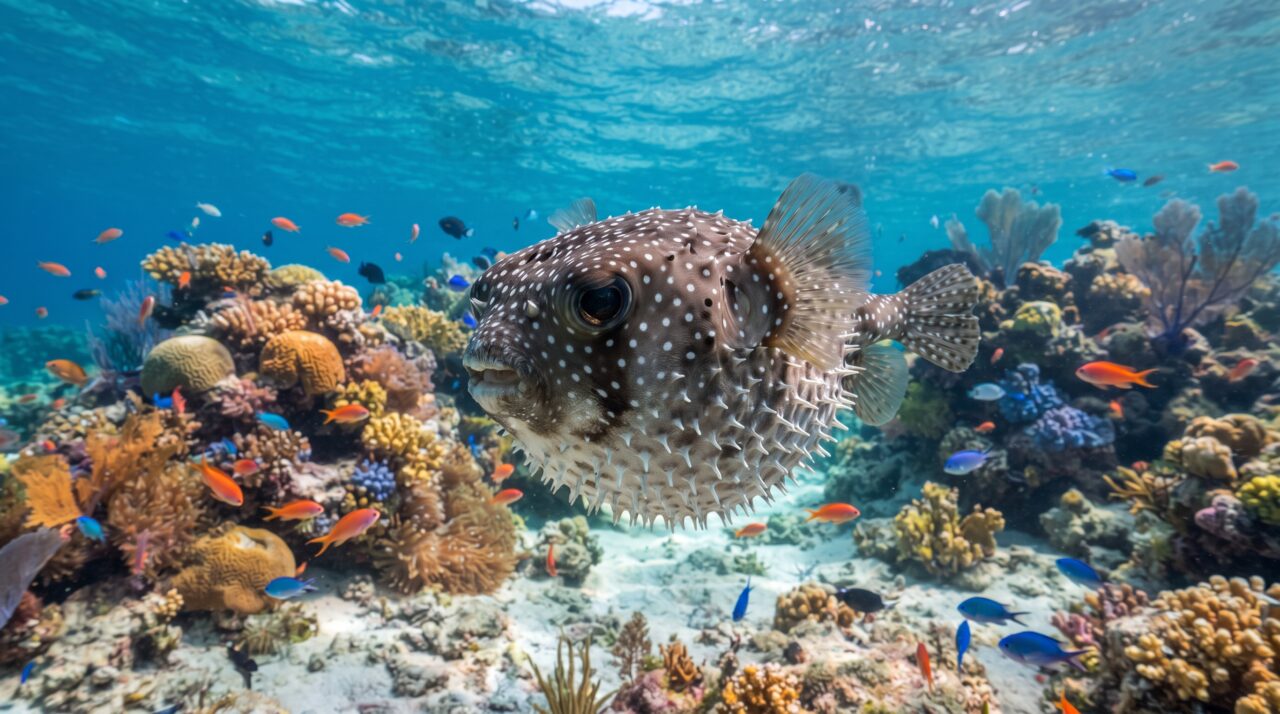 O peixe de aparência simpática que infla como um balão, mas esconde em seus órgãos internos uma toxina mil vezes mais letal que o cianeto