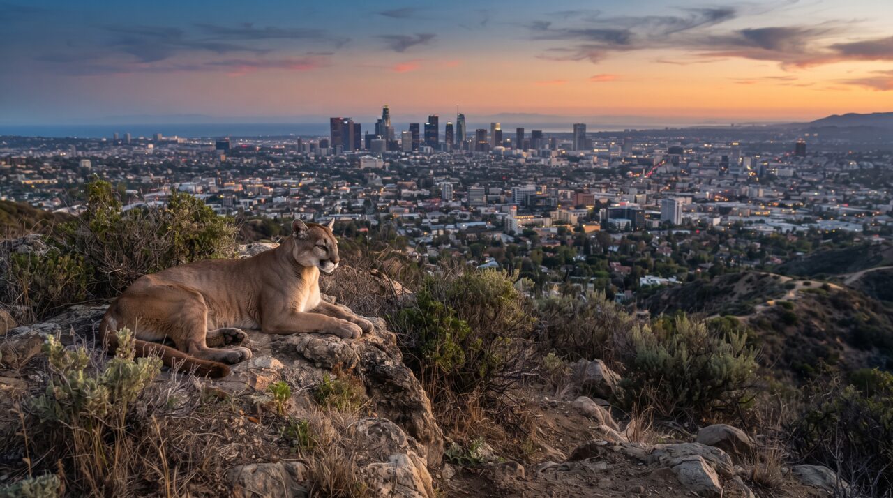A história do puma P-22 que viveu no Griffith Park em Los Angeles