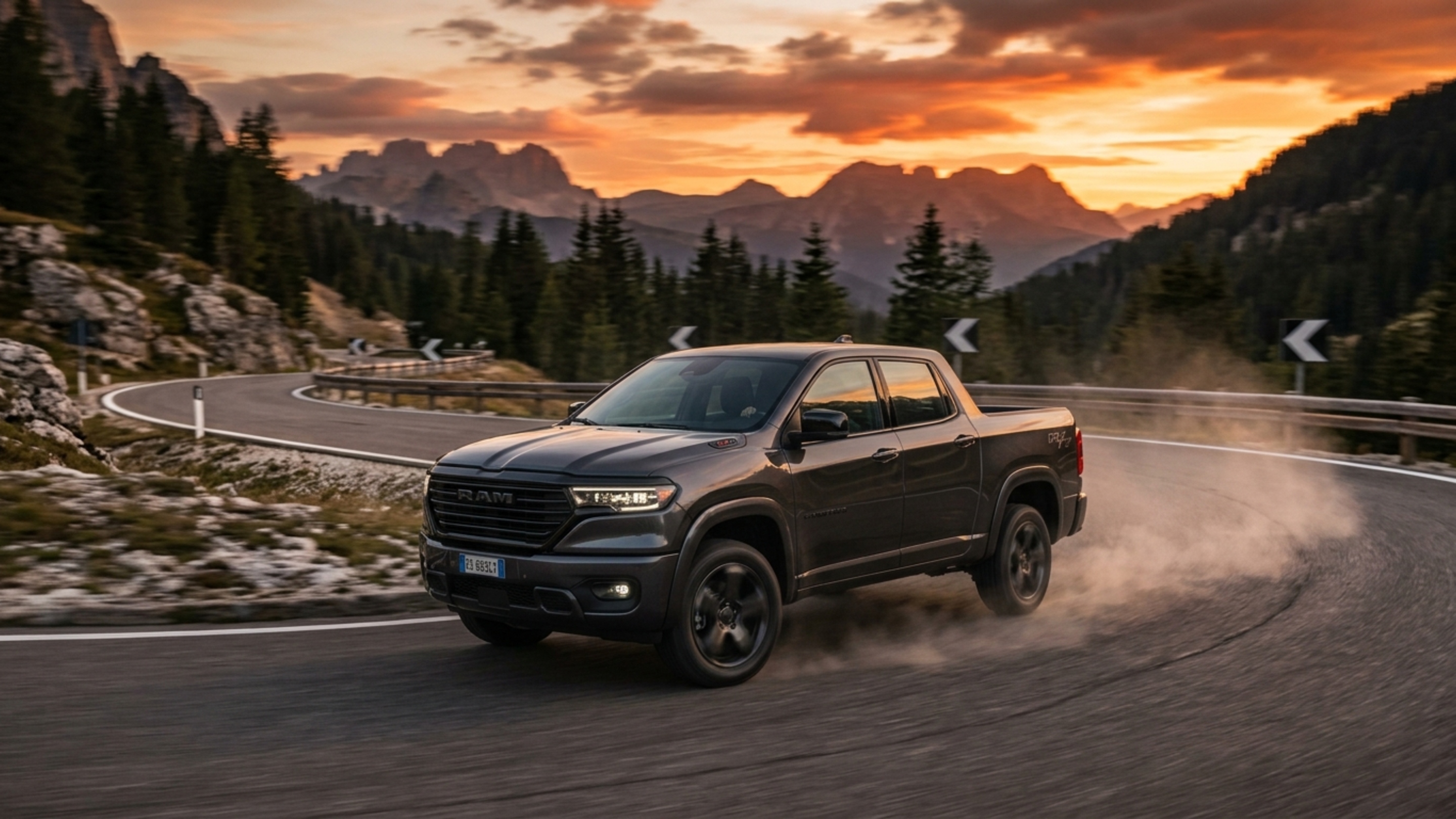 Caçamba de picape, cabine de SUV e aceleração de carro esportivo aparecem juntas em um modelo que tenta fazer três trabalhos ao mesmo tempo