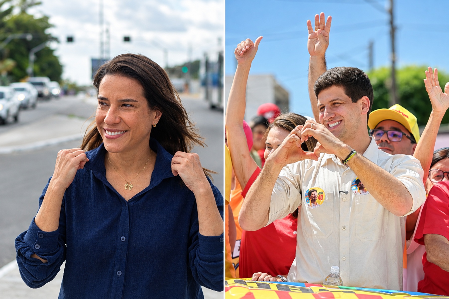 Crusoé: Rejeição de João Campos supera a de Raquel em 12 pontos, indica AtlasIntel