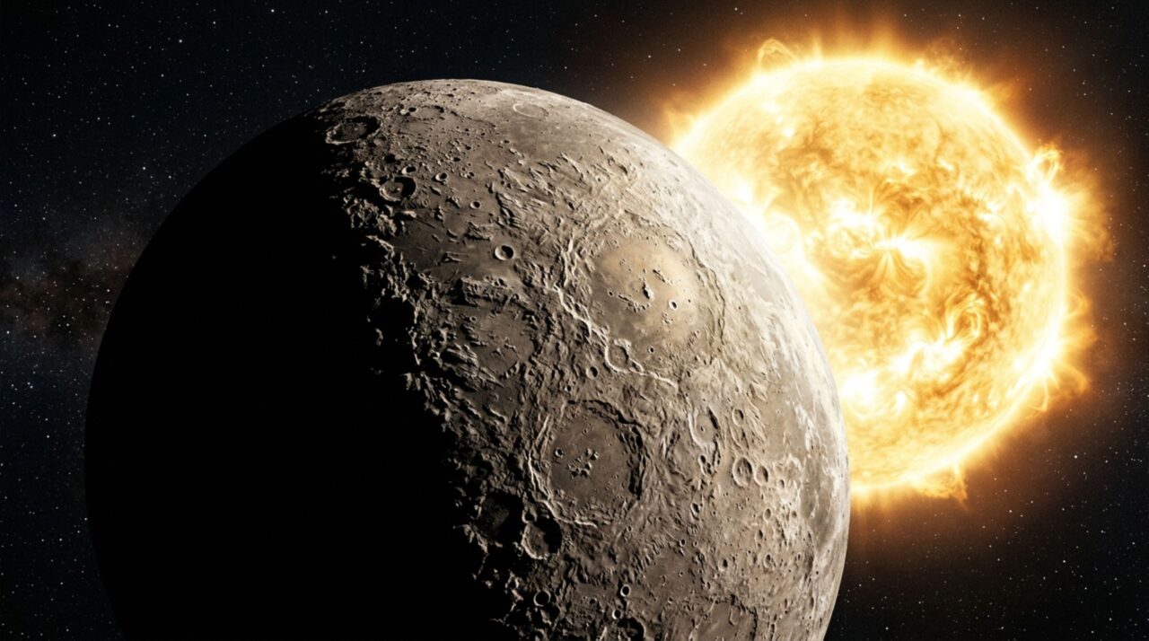 Um planeta leva apenas 88 dias para dar uma volta no Sol, mas um dia solar completo dura 176 dias terrestres