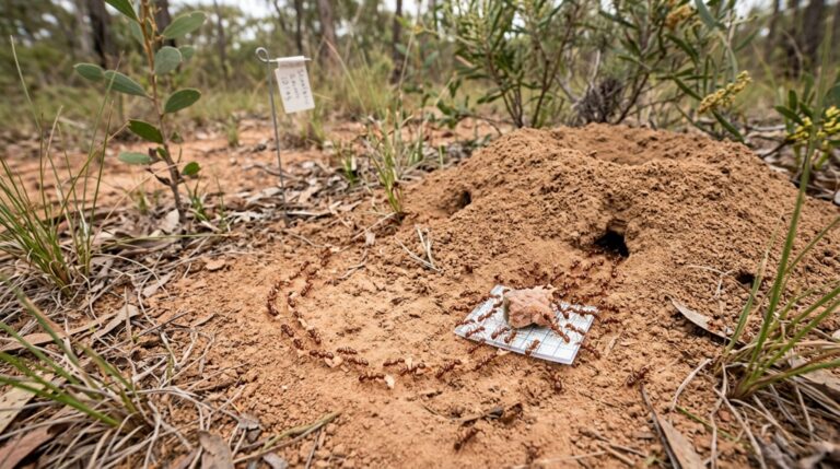 Pesquisadores testam iscas capazes de levar RNAi para dentro das colônias de formiga-de-fogo